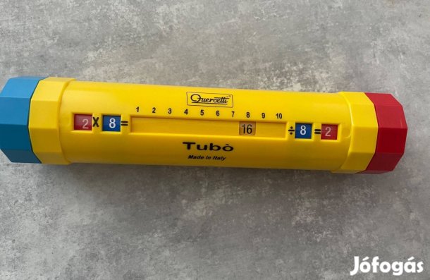 Quercetti szorzótábla henger és hajtogatható kocka