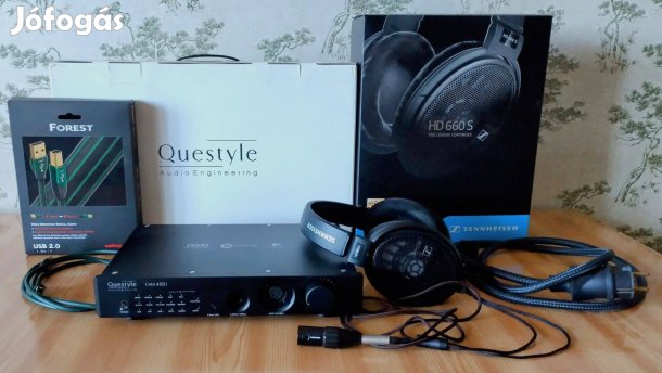 Questyle CMA400i, Sennheiser HD660S, Audioquest Forest USB, Furutech