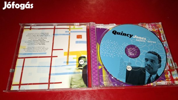 Quincy Jones Talkin verve Cd 2001 Jazz