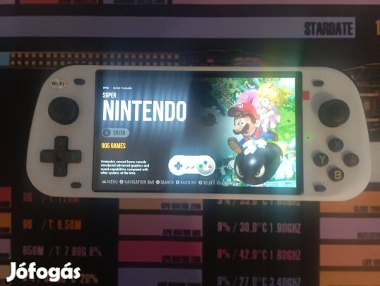 R50s játék konzol 128 gb SD kártyával