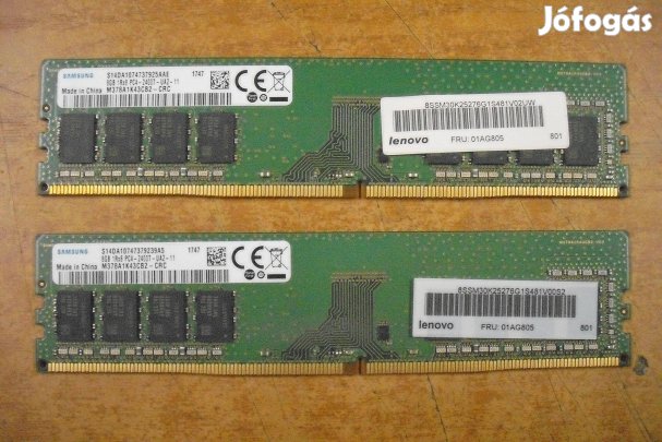 RAM bazár!!! 8 GB-os DDR4-es Samsung RAM olcsón!!!!