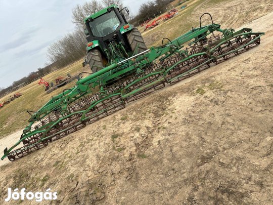 RAU 6,6m-es boronás kombinátor, nehézborona, fogas, simító