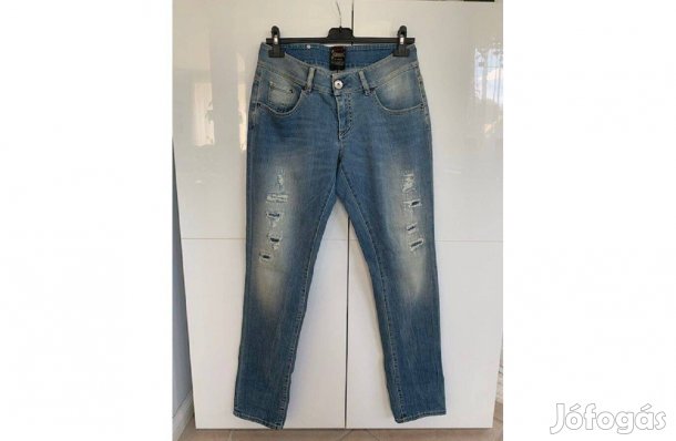 RA-RE kék női hosszú szárú farmernadrág 28