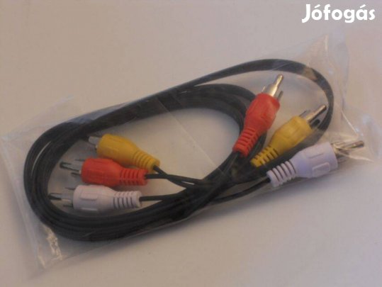RCA AV összekötő kábel 1,2m