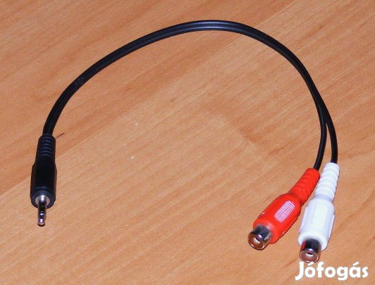 RCA hosszabbító és átalakító audio kábelek