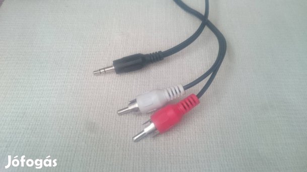 RCA mini jack hifi sztereó audio csatlakozó kábel