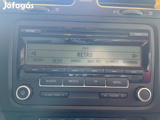 RCD310 Volkswagen gyári autó rádió CD