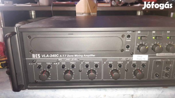 RCS VLA 240 C 240 Wattos PA erősítő