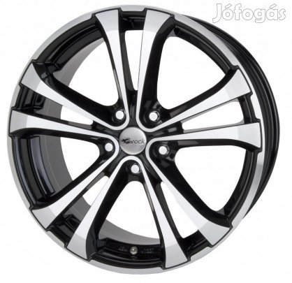 RC RC17 SGVP - Fényes fekete polírozott 7X16 5X110 ET35 CB65,1 |