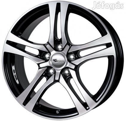 RC RC26 SGVP - Fényes fekete polírozott 7,5X17 5X112 ET49 CB57,1 |