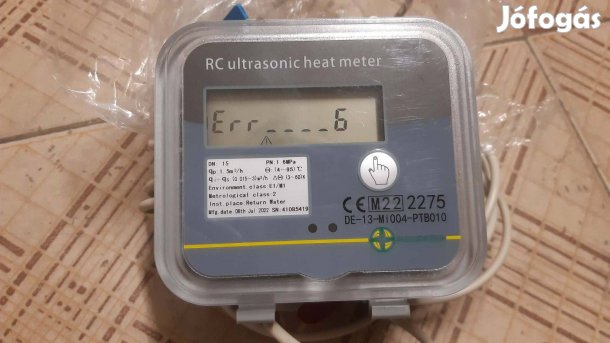 RC ultrahangos hőmennyiségmérő