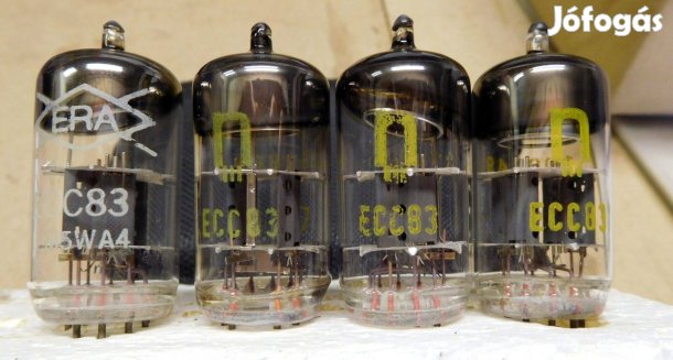 RFT NOS ECC83 előfokcső