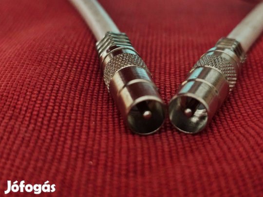 RG6 3x árnyékolt koax kábel, 50 cm, papa-papa véggel