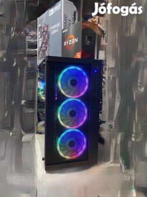 RGB-s AmD Ryzen5-ös Gamer-Pc6-Eladó !!!