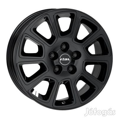 RIAL TRANSPORTER 2 Fényes fekete 7X17 5X114,3 ET45 CB66,1 | alufelni |