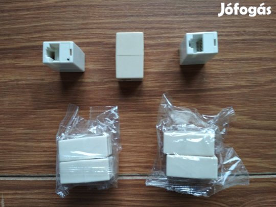 RJ45 UTP Ethernet csatlakozó toldó adapter