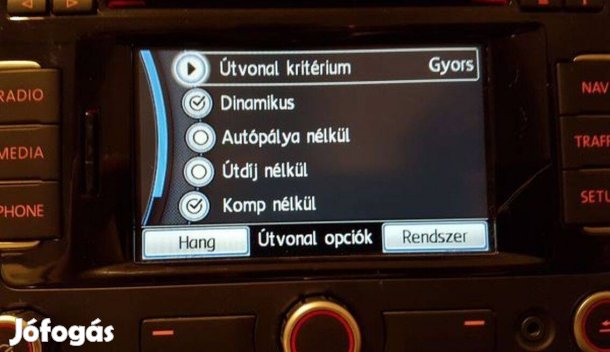 RNS310 RNS 310 navigáció Magyarítás Amundsen 2022 SD VW Skoda Seat