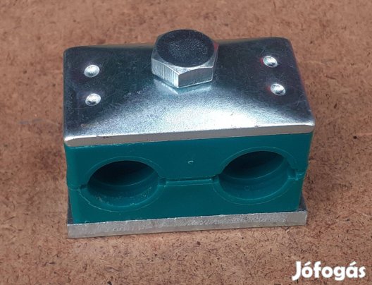 RSB csőbilincs dupla 16-os csőre, hidraulika bilincs, DN3015-3