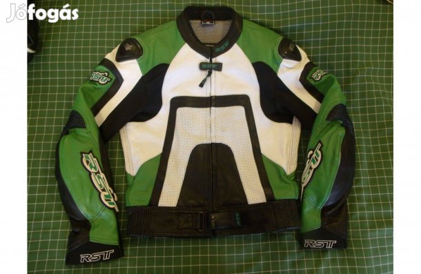 RST motoros bőrdzseki, 48 méret, újszerű