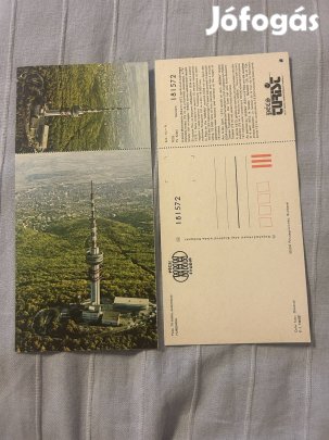 R:03 Pécs Tv kilátó és Eszpresszó képeslap és belépő