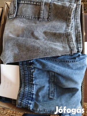 R-45. Akció Férfi , Női Farmer Rövidnadrág 100 db Egyben eladó :