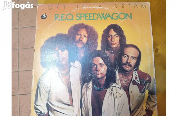 R.E.O Speedwagon Lost in a dream bakelit hanglemez eladó
