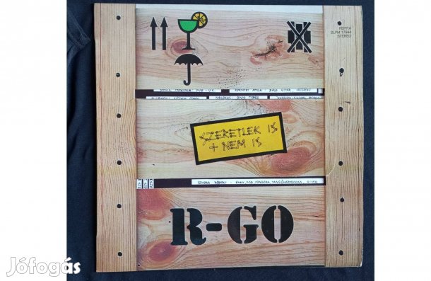 R-GO Szeretlek Is + Nem Is inzerttel megkímélt szép állapotú hanglemez