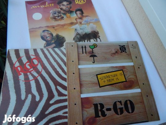 R-GO Szikora - Vinil Bakelit Albumok 3 Darabos szettben
