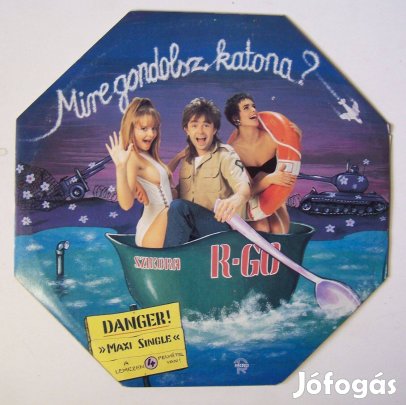 R-GO: Mire gondolsz, katona? (megkímélt állapotú hanglemez)