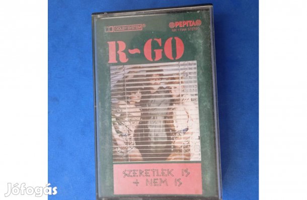 R-GO - Szeretlek is + nem is , gyári műsoros kazetta