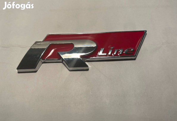 R-Line embléma 3 D fém