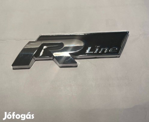 R-Line embléma 3 D fém