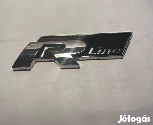 R-Line embléma 3 D fém Piros és fekete 2000 ft/db