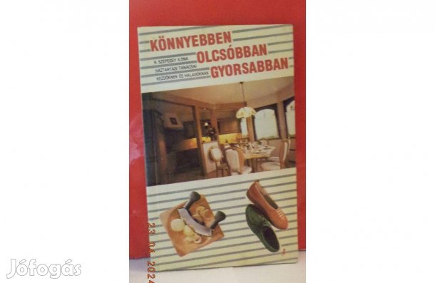 R. Szepessy Ilona: Könnyebben, olcsóbban, gyorsabban