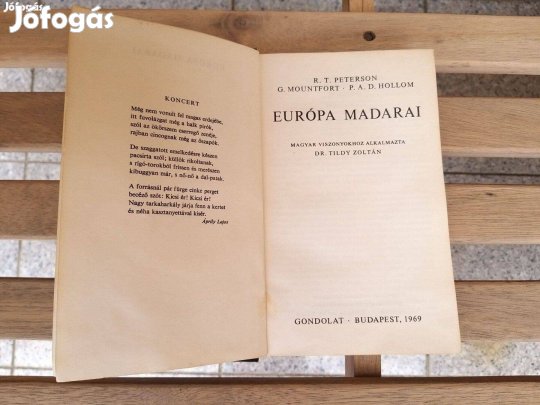 R. T. Peterson : Európa madarai