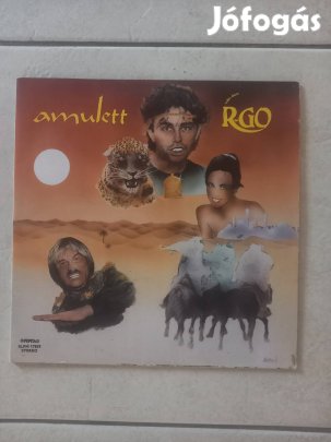 R-go Amulett bakelit lemez 