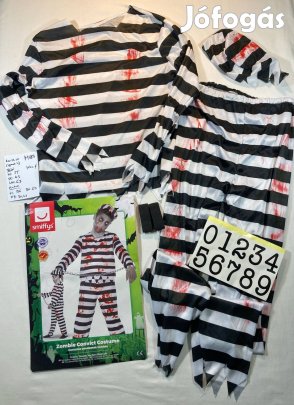 Rab jelmez, halloween jelmez 10-12 év M183