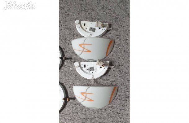 Rábalux fali lámpa 2db, 1814-es