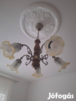 Rábalux rusztikus csillár eldó 3db