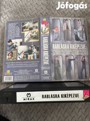Rablásra kiképezve vhs kistok akció