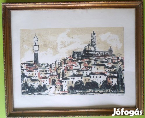 Rác András: Olasz város (Siena)