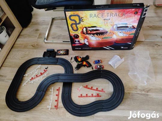 Race Track Villy autósverseny pálya fellelt állapot