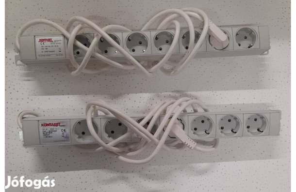 Rack szekrénybe is építhető, minőségi elosztó