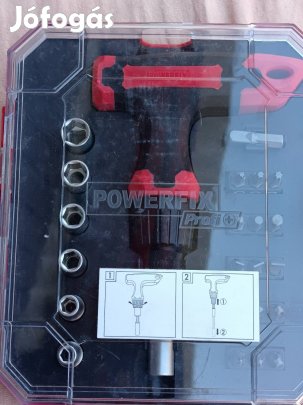 Racsnis dugókulcs és bit készlet