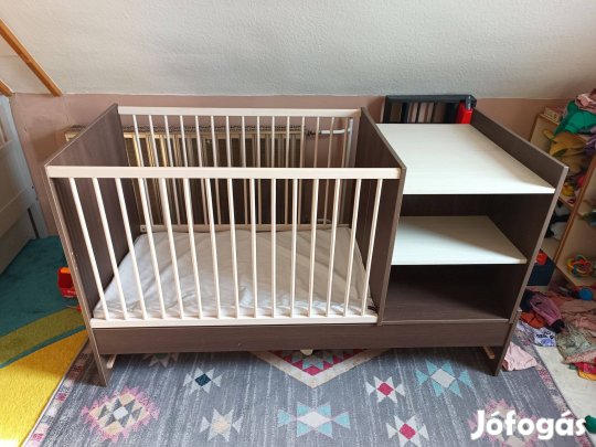 Rácsos ágy, gyerekágy nak alakítható