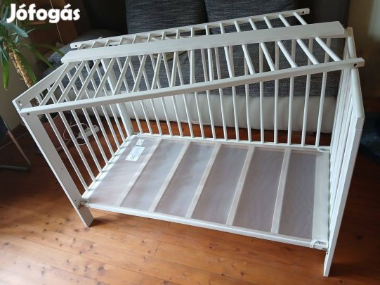 Rácsos ágy állítható matrac nélkül IKEA 60x120