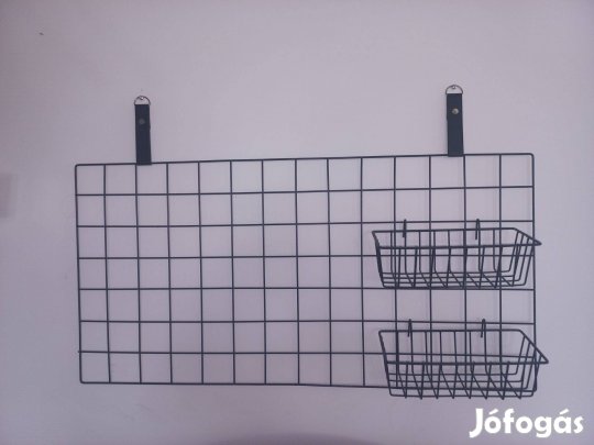 Rácsos fali taroló üzenőtábla