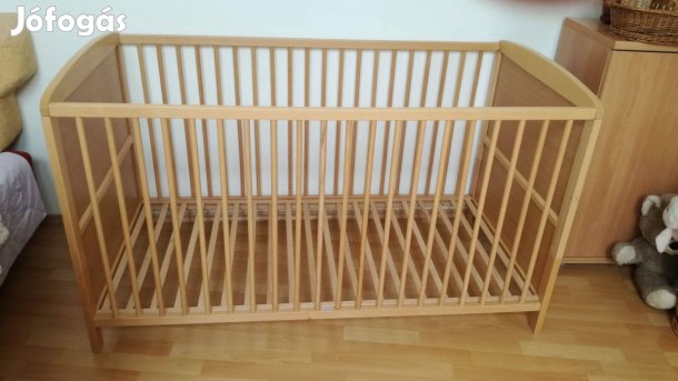 Rácsos gyerekágy eladó
