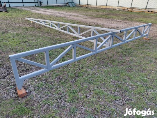 Rácsostartó áthidaló gerenda garázs csarnok gépszín