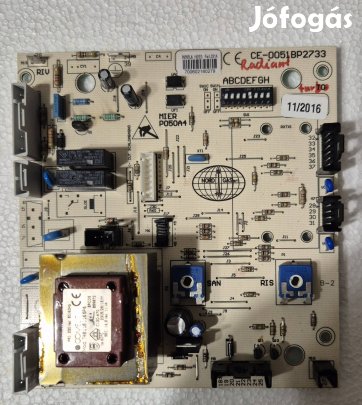 Radiant Rbs elite vezérlőpanel